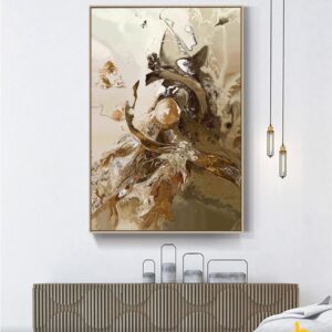 Tranh Treo Tường Treo Tường Thể Hiện Sự Tập Trung BRO6068