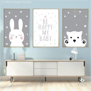 Bộ Tranh Be Happy My Baby TT-1797