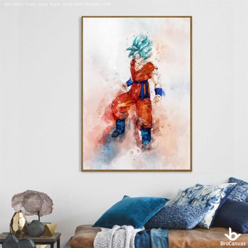 BRO3803 Tranh Goku Super Broly