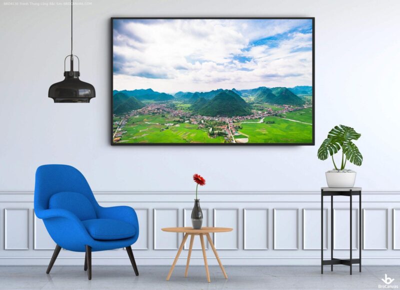 BRO4130 Tranh Thung Lũng Bắc Sơn