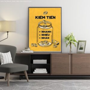 BRO4223 Tranh Kiếm Tiền Nhanh, Nhiều, Nhàn