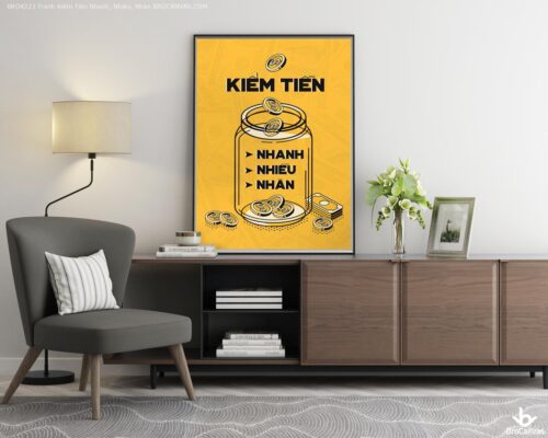 BRO4223 Tranh Kiếm Tiền Nhanh, Nhiều, Nhàn