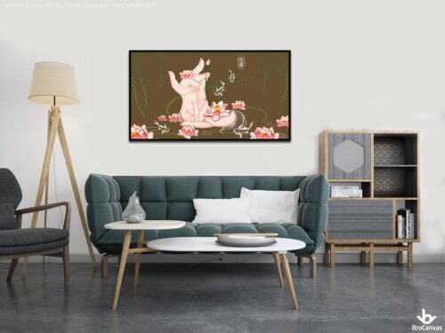 BRO4315 Tranh Đôi Tay Phổ Độ Chúng Sinh