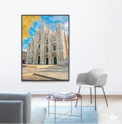 BRO4360 Tranh Nhà thờ Milan