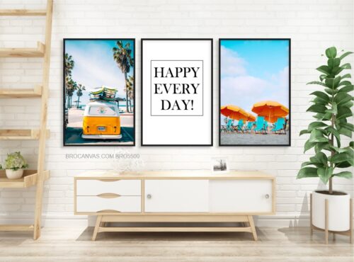 BRO5500 Bộ Tranh Happy Every Day