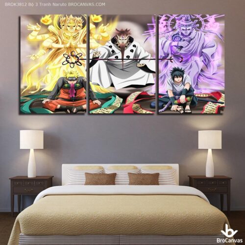 BROK3812 Bộ 3 Tranh Naruto