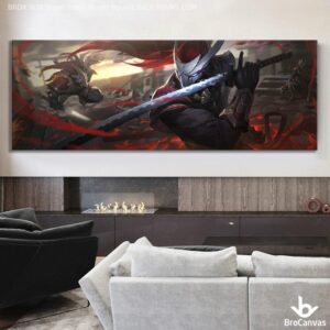BROK3830 Tranh Yasuo Huyết Nguyệt