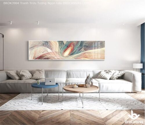 BROK3904 Tranh Trừu Tượng Ngọn Lửa