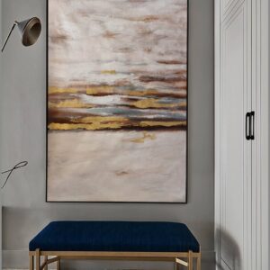 BROP4989 Tranh Canvas Sơn Mài Đất Núi