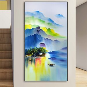 BROP6045 Tranh Sắc Màu Sông Núi