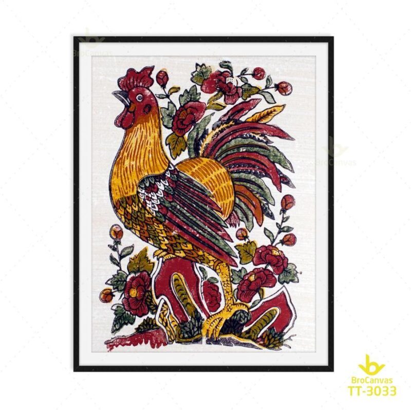 Tranh Chú Gà Trống TT-3033