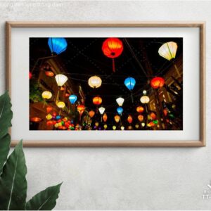 Tranh Cung Đường Đèn Lồng Trong Đêm TT-1949