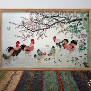 Tranh Đàn Gà TT-1824
