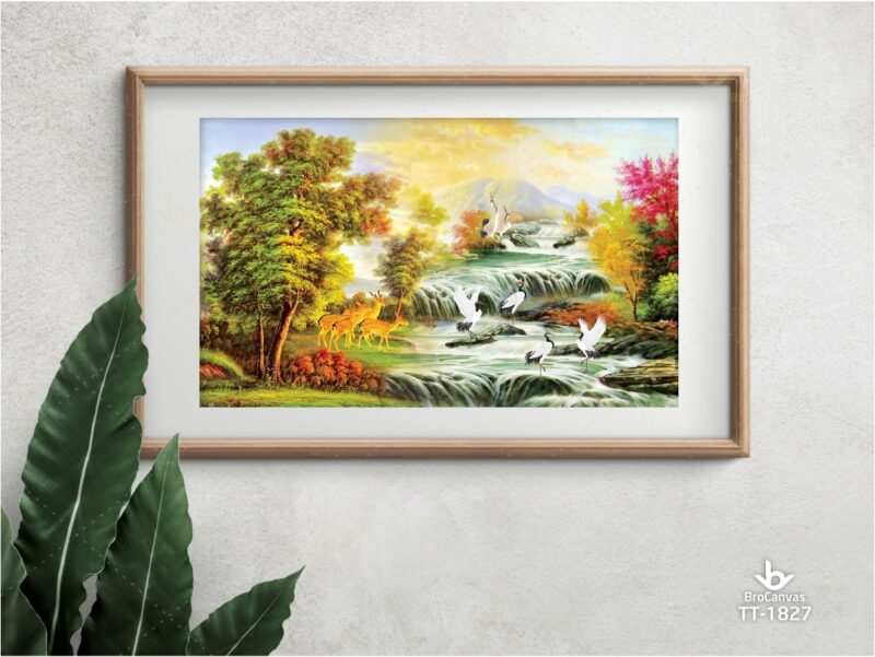 Tranh Sơn Thủy Hữu Tình TT-1827