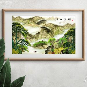 Tranh Sơn Thủy Thiên Sơn TT-1830