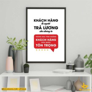 BRO5864 Trong Mọi Tình Huống Khách Hàng Phải Được Tôn Trọng